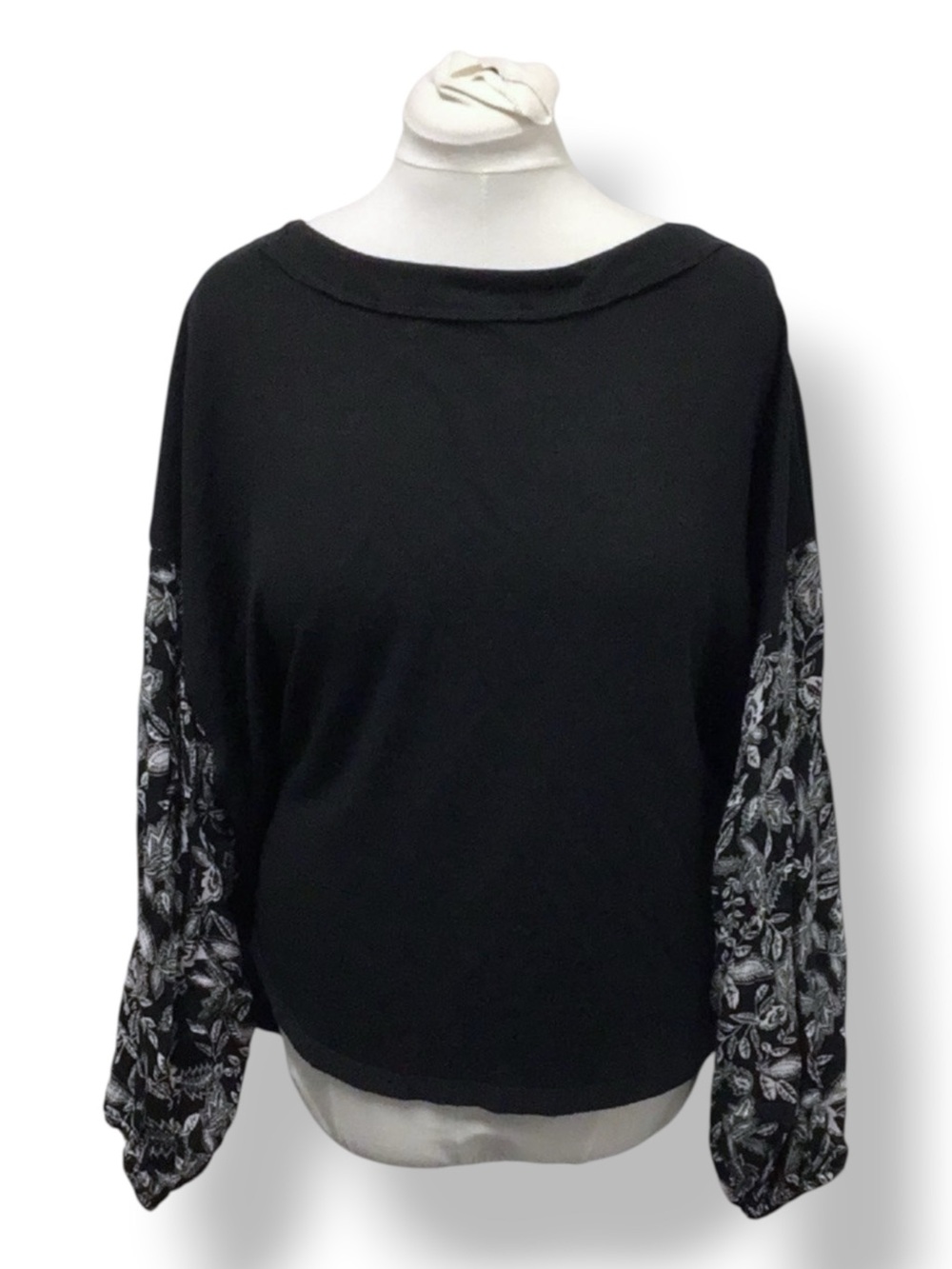 Wonderly Curvy~ Women’s Bali State of Mind Balloon Sleeve Blouse, size 0X